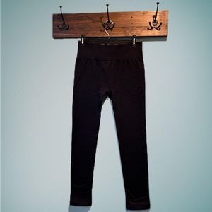 🌺NWOT🌺 Lemon Fleece-lined Leggings Size XL